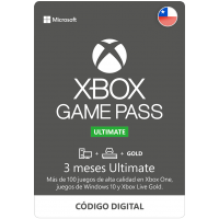 3 Meses Ultimate Gamepass XBOX CHILE