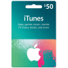 $50 Gift Card iTunes AppStore