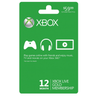 12 Meses XBOX LIVE GOLD CHILE
