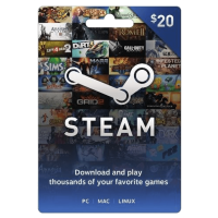 $20 Steam Gift Card