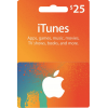 $25 Gift Card iTunes AppStore