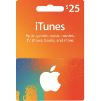 $25 Gift Card iTunes AppStore