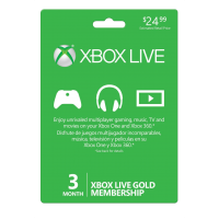 3 Meses XBOX LIVE GOLD CHILE