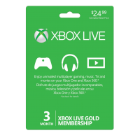 3 Meses XBOX LIVE GOLD EEUU