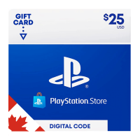 $25 Playstation CANADA Gift Card